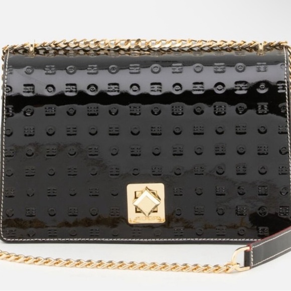 Arcadia Luxury Black and Gold Designer Shoulder or Crossbody Bag - Picture 3 of 13